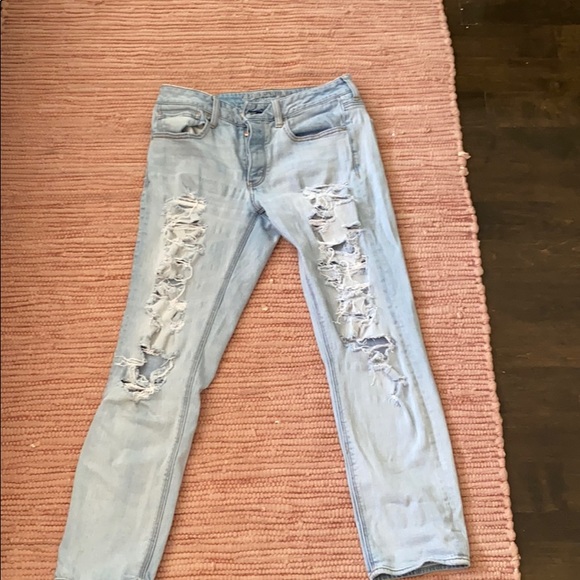 American Eagle Boyfriend Stretch Jeans - Picture 1 of 4